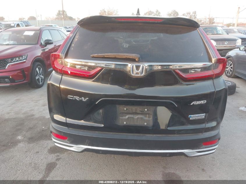 2022 Honda Cr-V Hybrid Touring VIN: 5J6RT6H92NL006385 Lot: 43986313