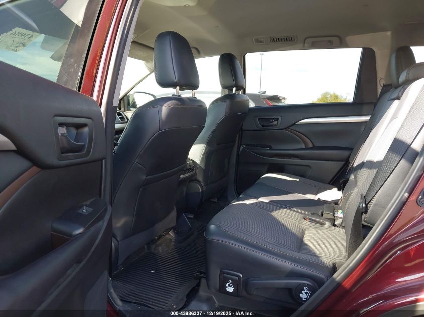 2018 Toyota Highlander Le Plus VIN: 5TDZZRFH9JS274925 Lot: 43986337