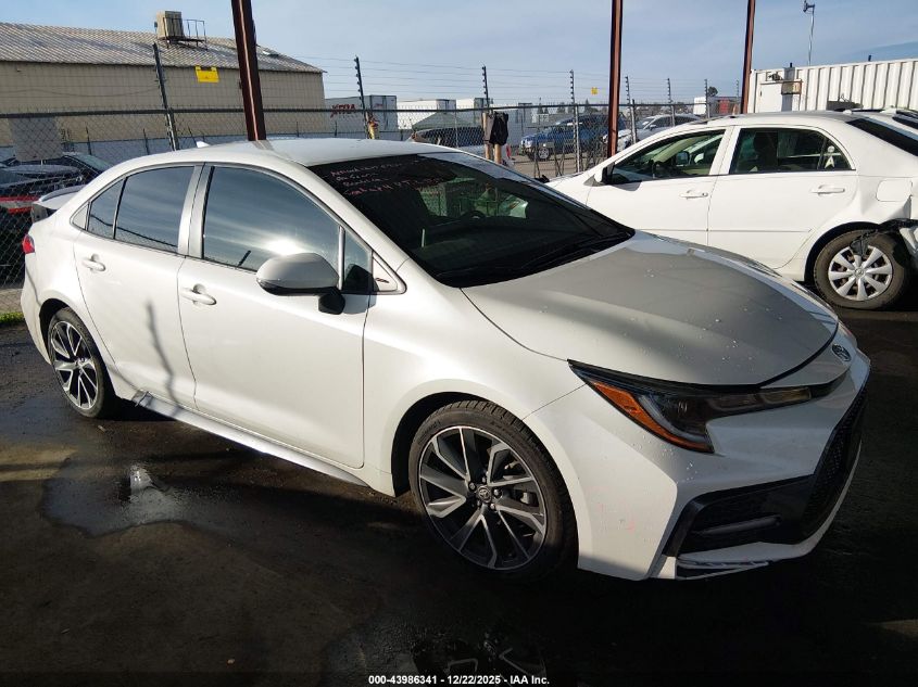 2021 Toyota Corolla Se VIN: JTDS4MCE1MJ057349 Lot: 43986341