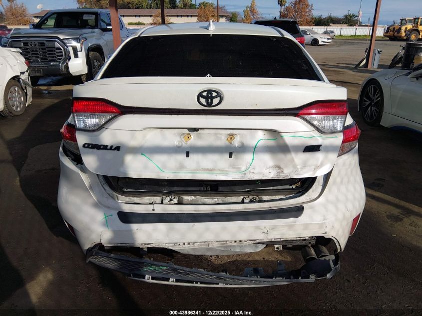 2021 Toyota Corolla Se VIN: JTDS4MCE1MJ057349 Lot: 43986341