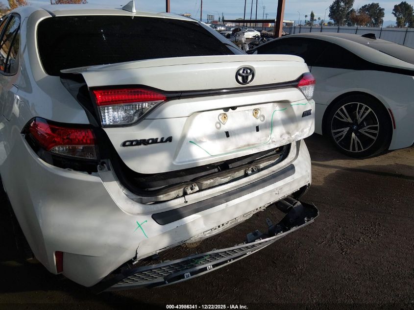 2021 Toyota Corolla Se VIN: JTDS4MCE1MJ057349 Lot: 43986341