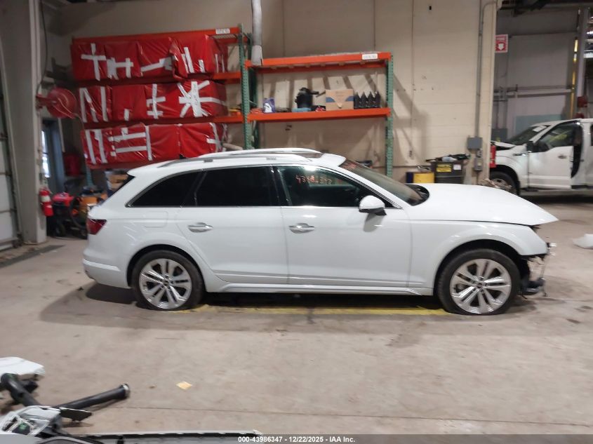 2024 Audi A4 Allroad Premium Plus 45 Tfsi Quattro S Tronic VIN: WA18ABF40RA004749 Lot: 43986347