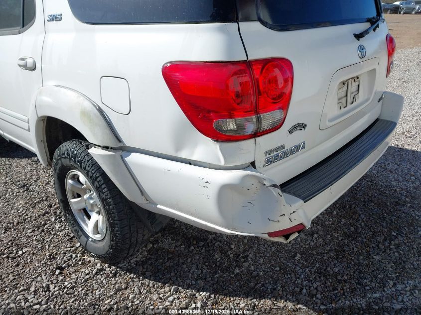 2006 Toyota Sequoia Sr5 V8 VIN: 5TDZT34A26S279086 Lot: 43986365