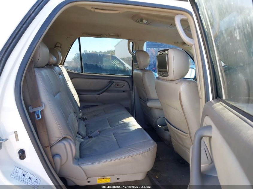 2006 Toyota Sequoia Sr5 V8 VIN: 5TDZT34A26S279086 Lot: 43986365