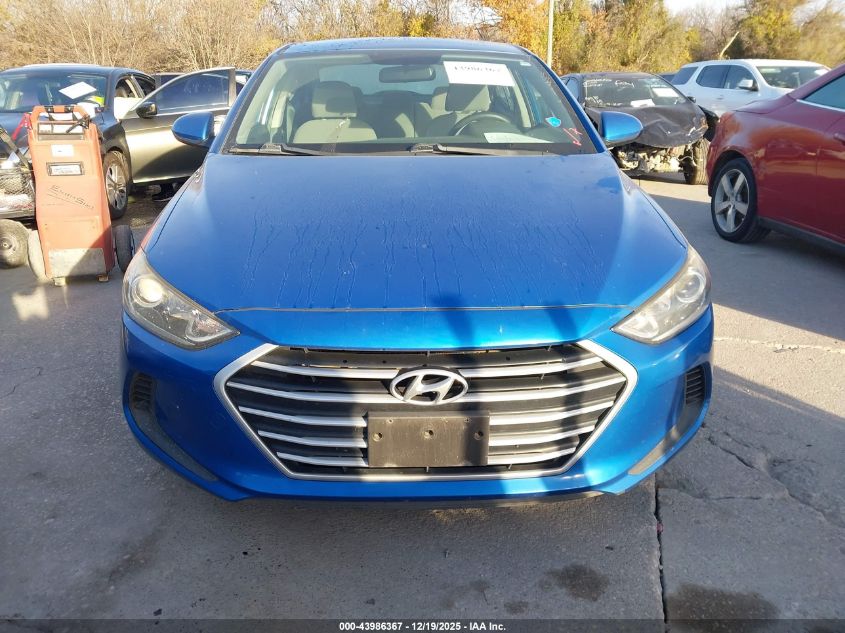 2017 Hyundai Elantra Se VIN: KMHD84LF1HU371475 Lot: 43986367