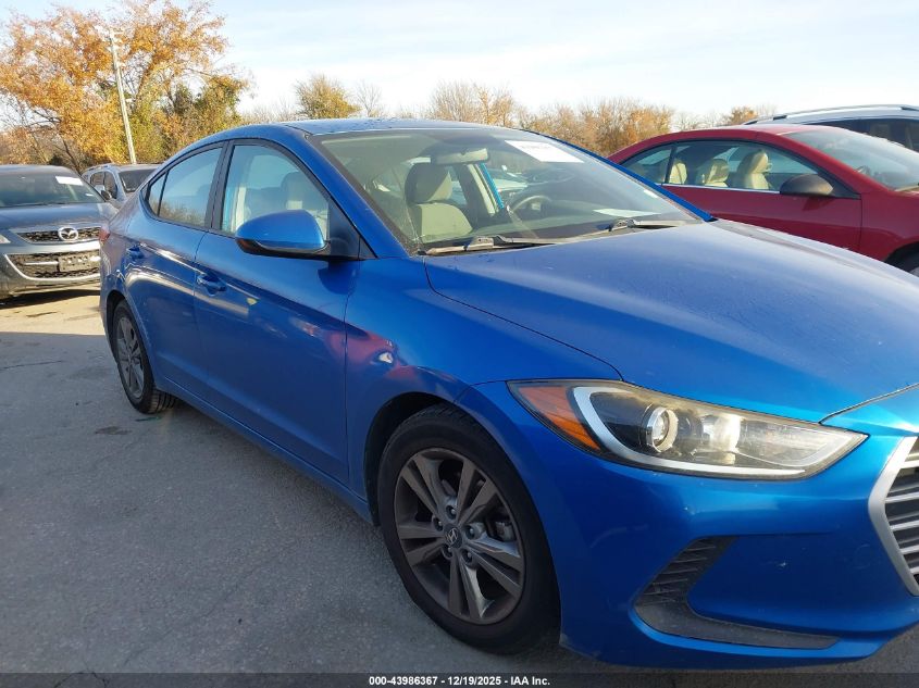 2017 Hyundai Elantra Se VIN: KMHD84LF1HU371475 Lot: 43986367