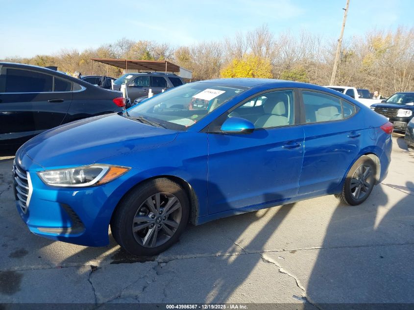 2017 Hyundai Elantra Se VIN: KMHD84LF1HU371475 Lot: 43986367