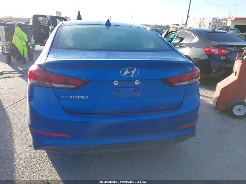 2017 Hyundai Elantra Se VIN: KMHD84LF1HU371475 Lot: 43986367