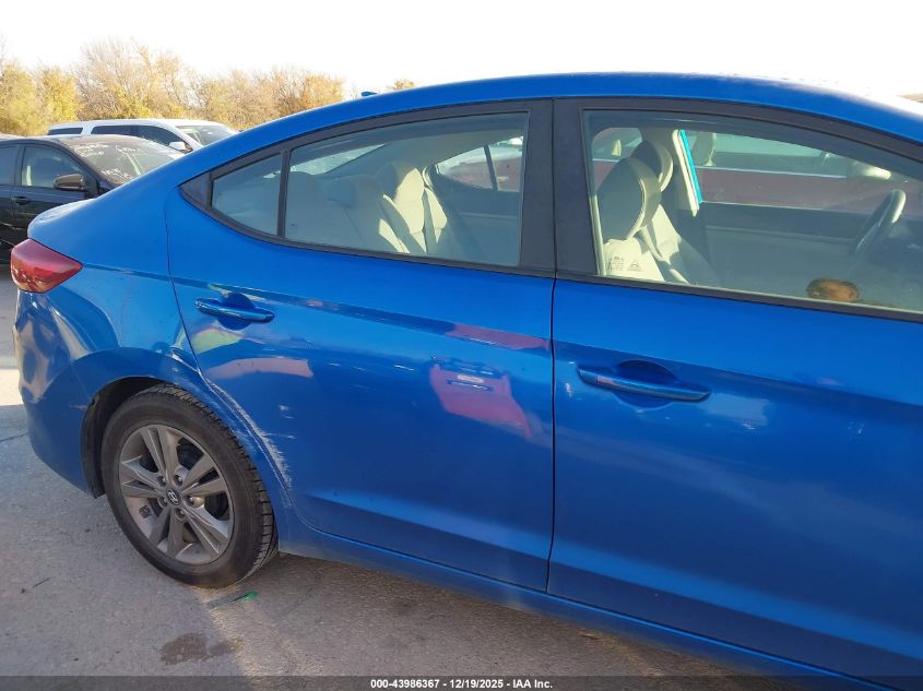 2017 Hyundai Elantra Se VIN: KMHD84LF1HU371475 Lot: 43986367