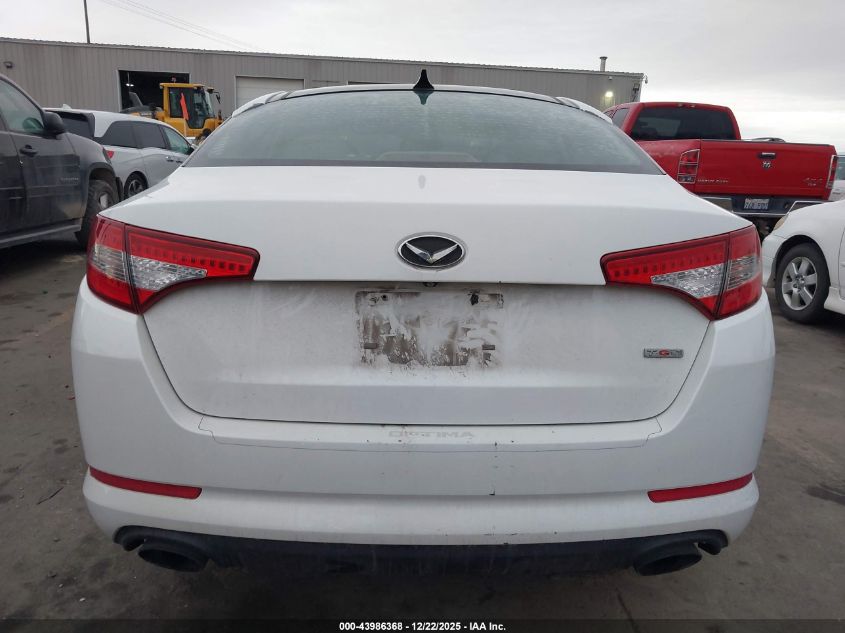 2012 Kia Optima Ex Turbo VIN: 5XXGN4A66CG021139 Lot: 43986368