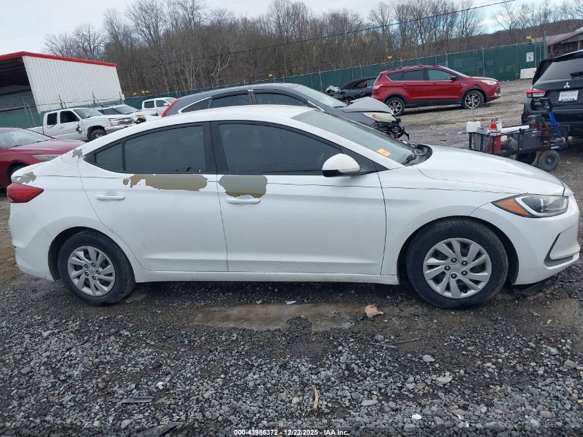 2017 Hyundai Elantra Se VIN: 5NPD74LF8HH127677 Lot: 43986372
