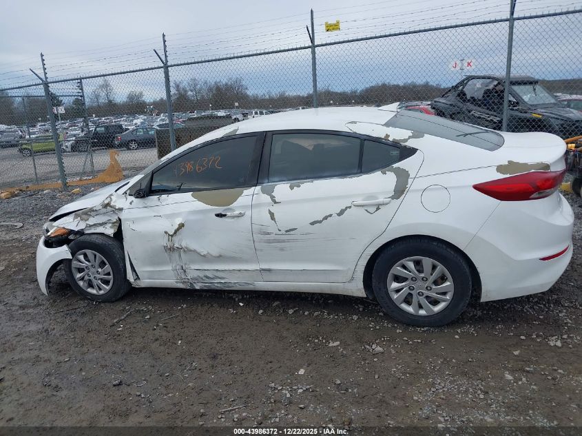 2017 Hyundai Elantra Se VIN: 5NPD74LF8HH127677 Lot: 43986372