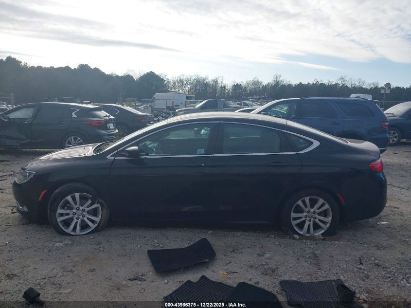 2016 Chrysler 200 Limited VIN: 1C3CCCAB1GN106402 Lot: 43986375