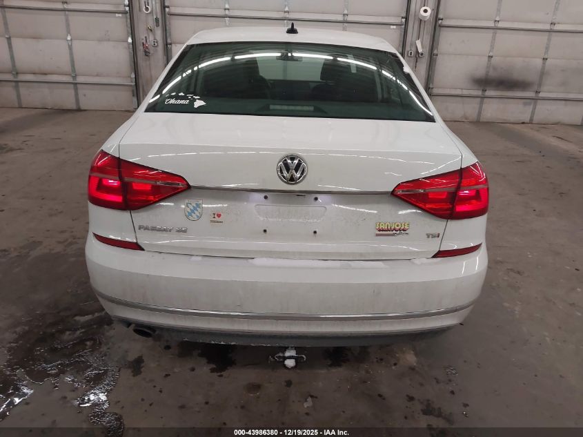 2016 Volkswagen Passat 1.8T Se VIN: 1VWBT7A3XGC011658 Lot: 43986380