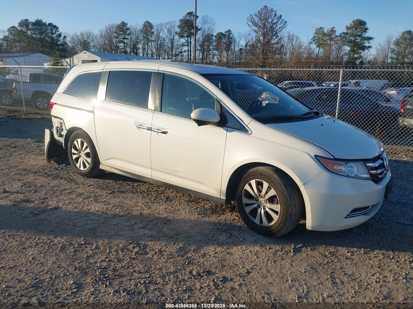 2017 Honda Odyssey Ex-L