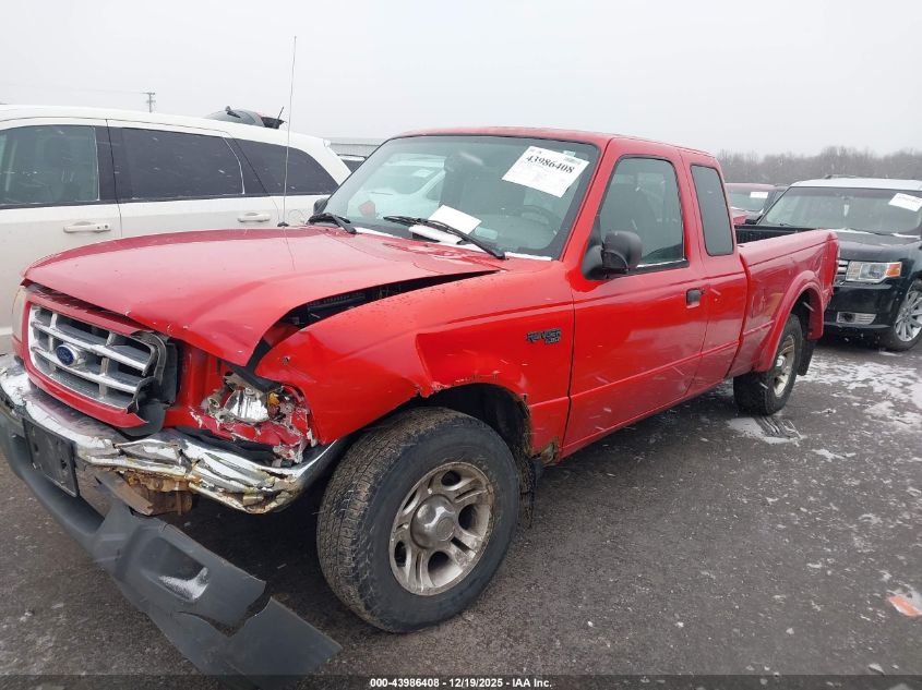 2002 Ford Ranger Edge/Tremor/Xl/Xlt VIN: 1FTYR14U62TA01442 Lot: 43986408