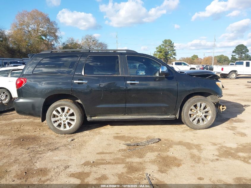 2010 Toyota Sequoia Limited 5.7L V8 VIN: 5TDJW5G16AS025773 Lot: 43986410