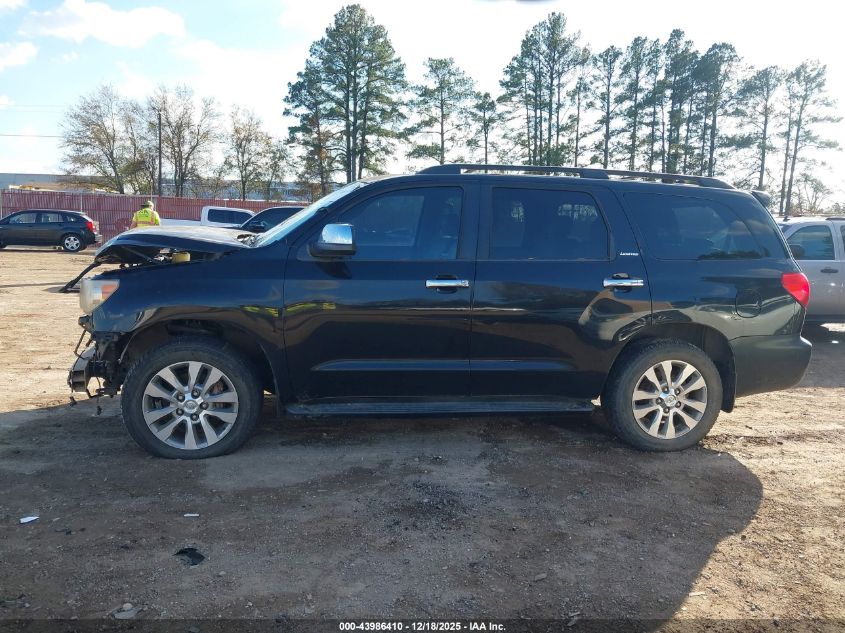 2010 Toyota Sequoia Limited 5.7L V8 VIN: 5TDJW5G16AS025773 Lot: 43986410