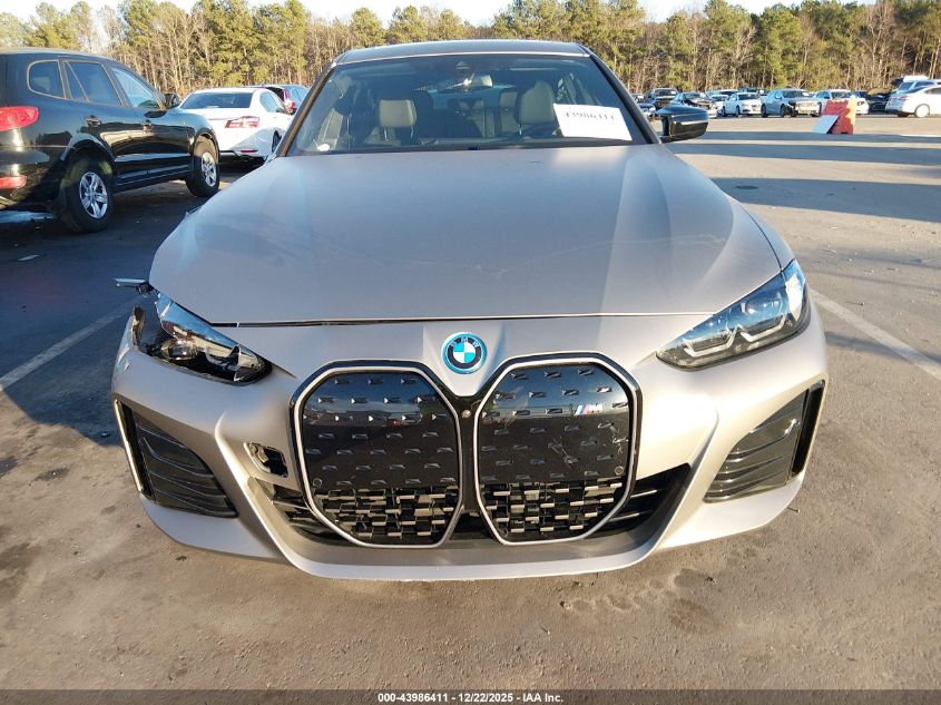 2024 BMW I4 Gran Coupe M50 VIN: WBY33AW09RFS92970 Lot: 43986411