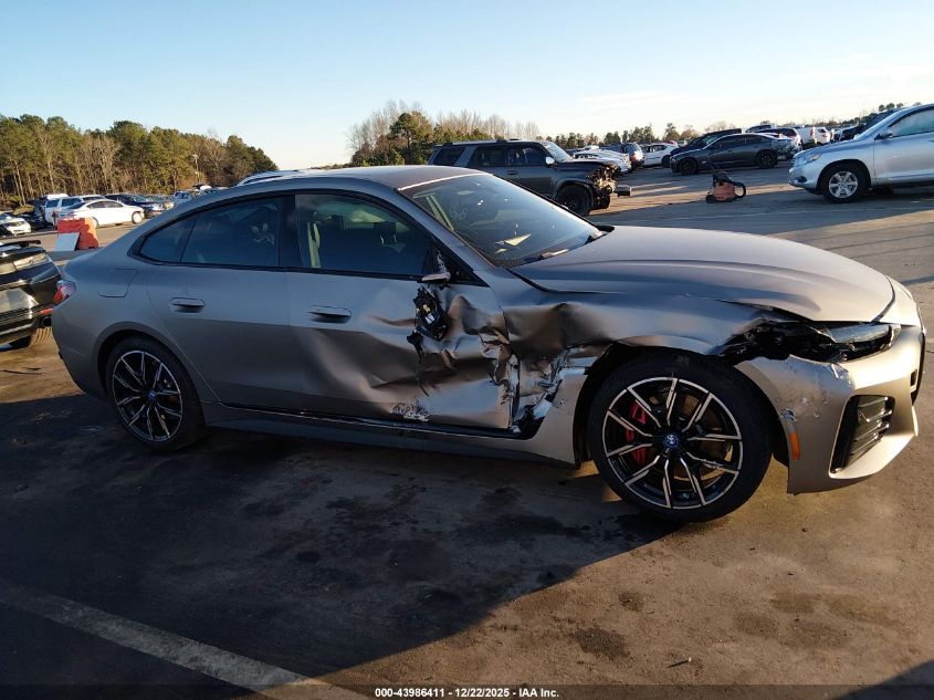 2024 BMW I4 Gran Coupe M50 VIN: WBY33AW09RFS92970 Lot: 43986411