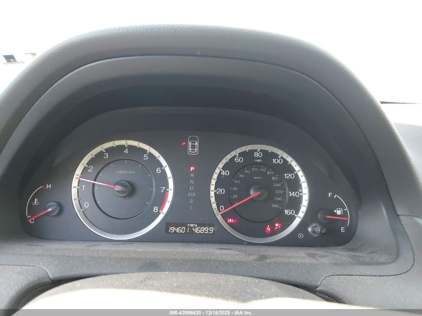 2010 Honda Accord 2.4 Ex-L VIN: 1HGCP2F83AA131812 Lot: 43986420