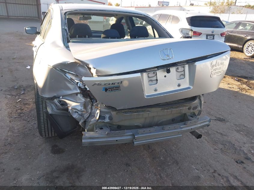 2010 Honda Accord 2.4 Lx VIN: 1HGCP2F36AA183004 Lot: 43986427