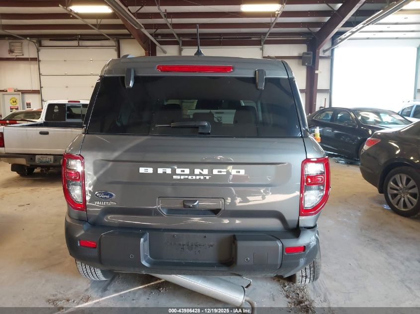 2025 Ford Bronco Sport Big Bend VIN: 3FMCR9BN6SRE61265 Lot: 43986428