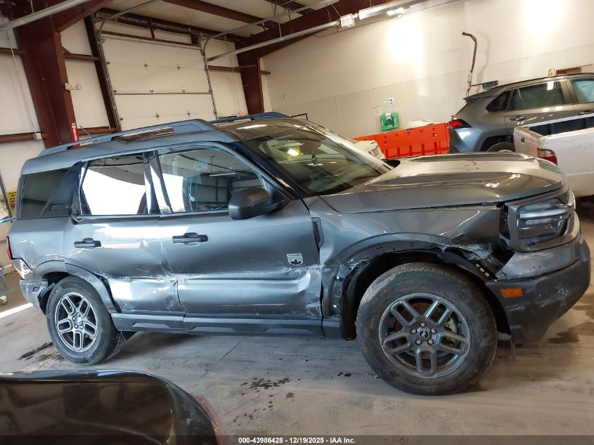 2025 Ford Bronco Sport Big Bend VIN: 3FMCR9BN6SRE61265 Lot: 43986428