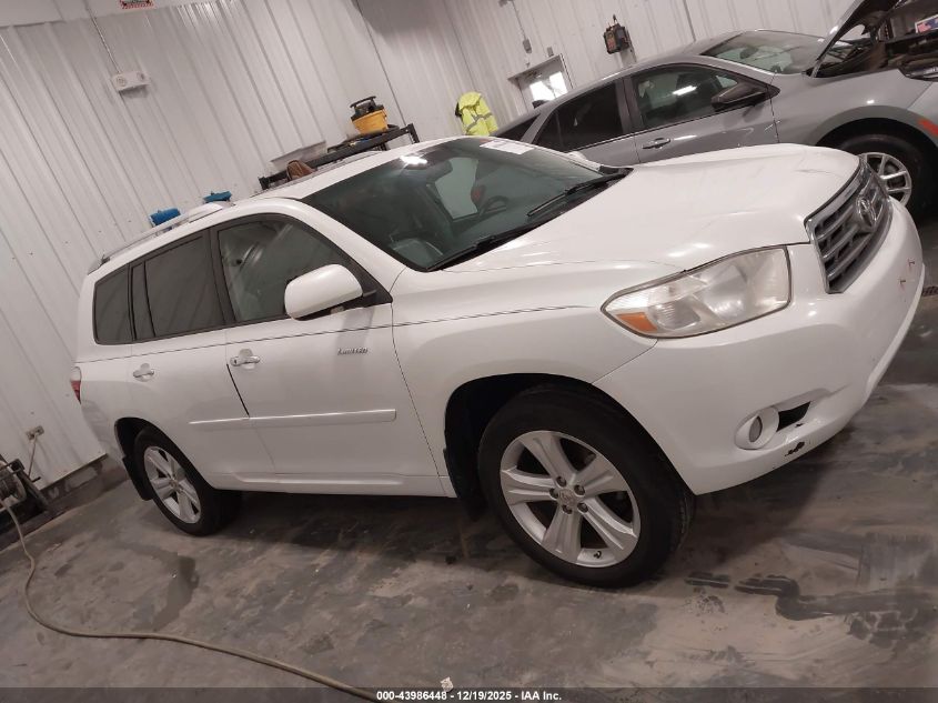 2009 Toyota Highlander Limited VIN: JTEES42A592119964 Lot: 43986448