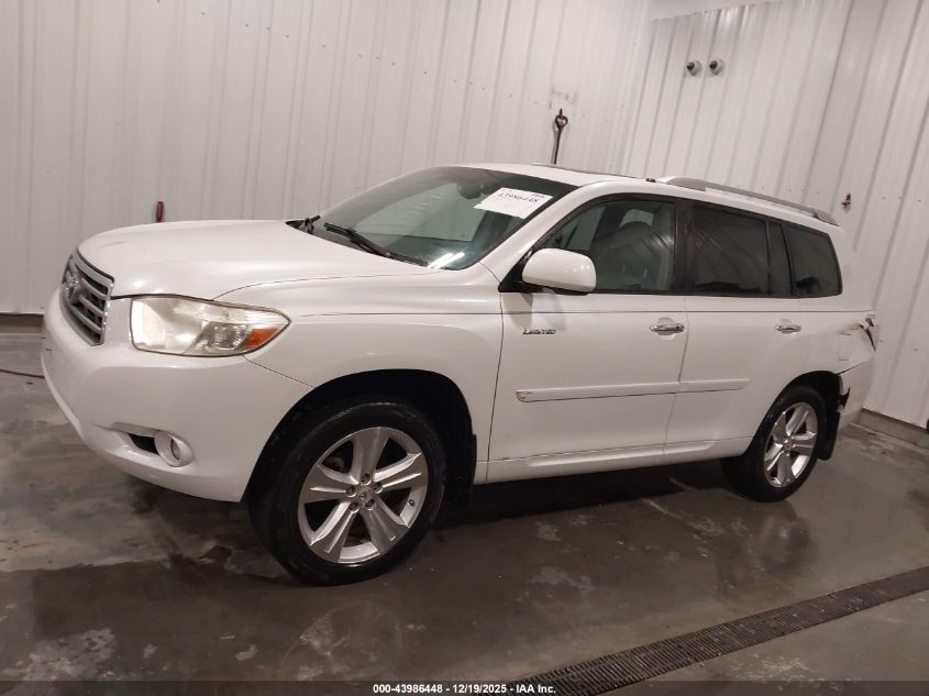 2009 Toyota Highlander Limited VIN: JTEES42A592119964 Lot: 43986448