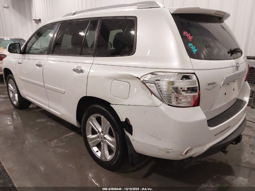 2009 Toyota Highlander Limited VIN: JTEES42A592119964 Lot: 43986448