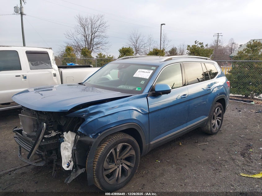 2021 Volkswagen Atlas 3.6L V6 Sel Premium