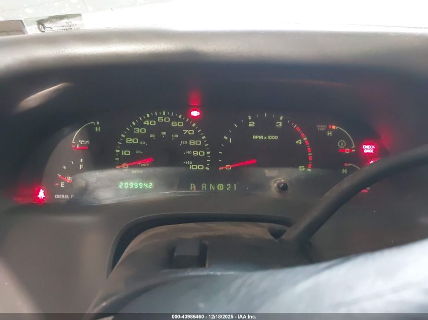 2003 Ford F-250 Lariat/Xl/Xlt VIN: 1FTNX21F93EA30847 Lot: 43986460