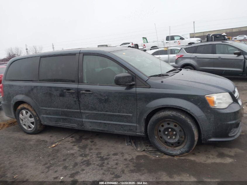 2014 Dodge Grand Caravan American Value Pkg VIN: 2C4RDGBG9ER384517 Lot: 43986462