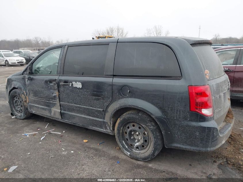 2014 Dodge Grand Caravan American Value Pkg VIN: 2C4RDGBG9ER384517 Lot: 43986462