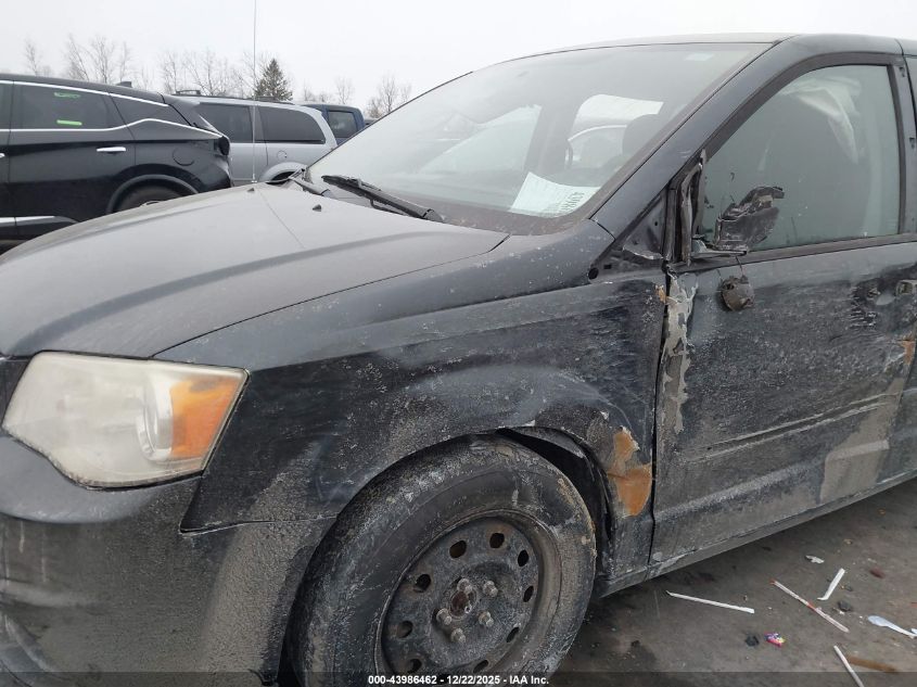 2014 Dodge Grand Caravan American Value Pkg VIN: 2C4RDGBG9ER384517 Lot: 43986462
