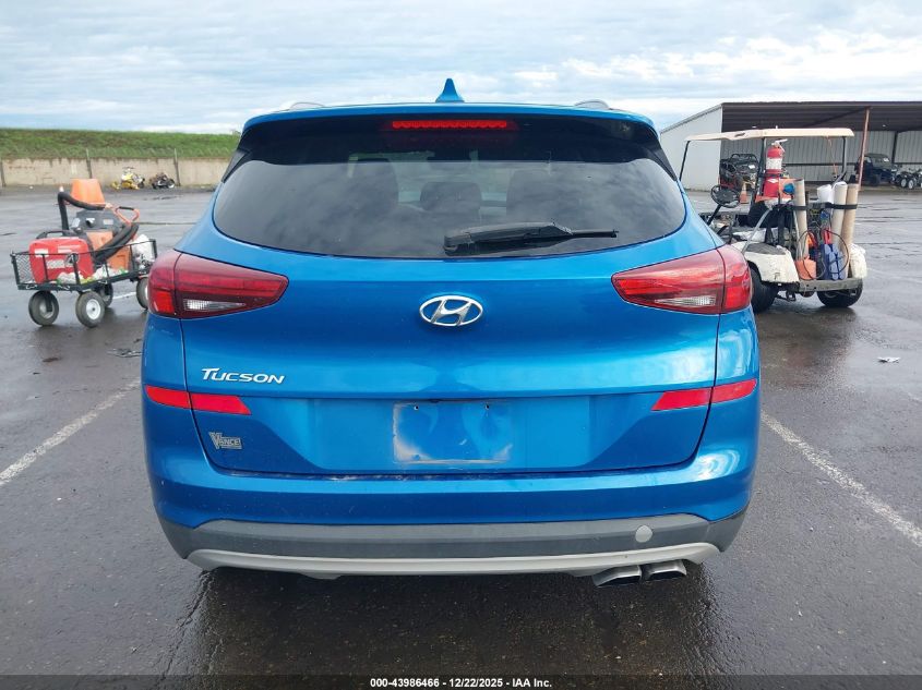 2019 Hyundai Tucson Limited VIN: KM8J33AL7KU915375 Lot: 43986466
