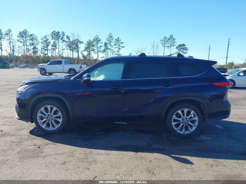 2022 Toyota Highlander Limited VIN: 5TDYZRAH9NS541750 Lot: 43986468