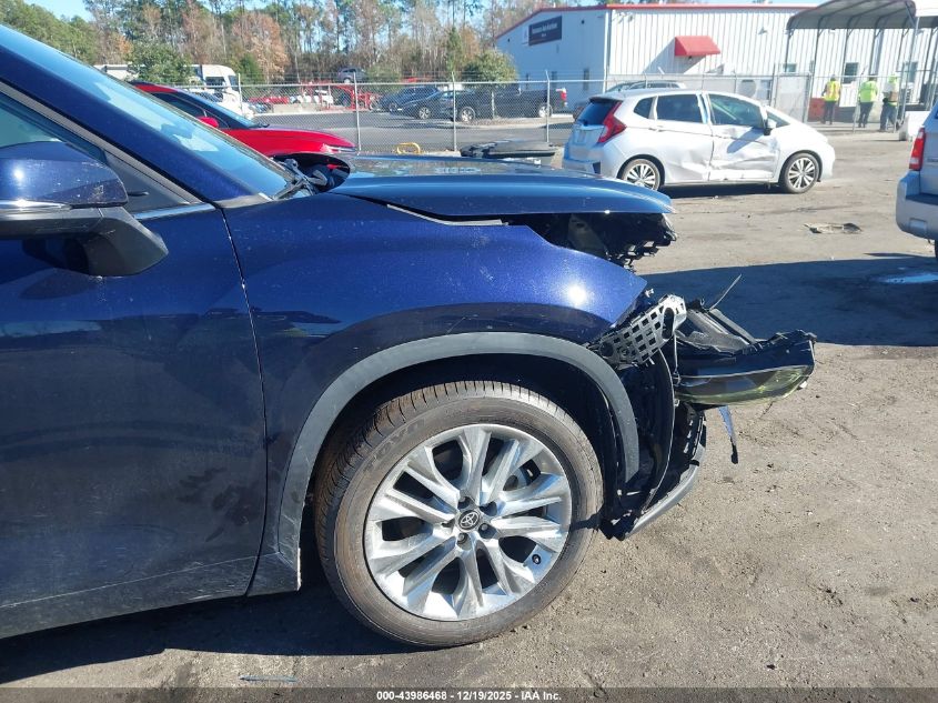 2022 Toyota Highlander Limited VIN: 5TDYZRAH9NS541750 Lot: 43986468
