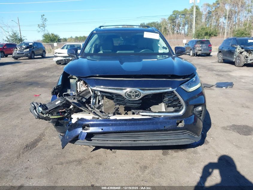 2022 Toyota Highlander Limited VIN: 5TDYZRAH9NS541750 Lot: 43986468