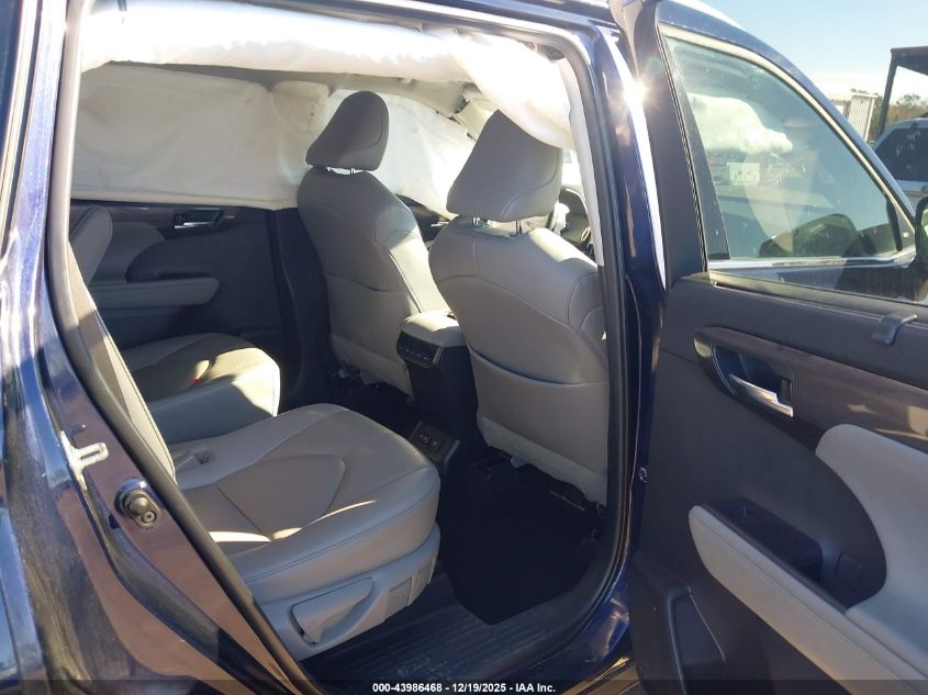 2022 Toyota Highlander Limited VIN: 5TDYZRAH9NS541750 Lot: 43986468