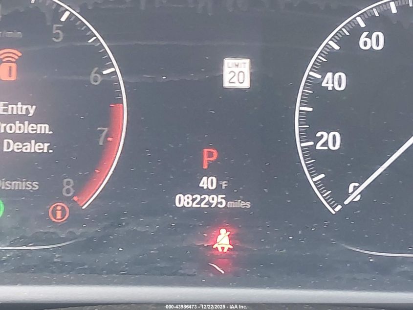 2019 Honda Accord Ex-L VIN: 1HGCV1F56KA136588 Lot: 43986473