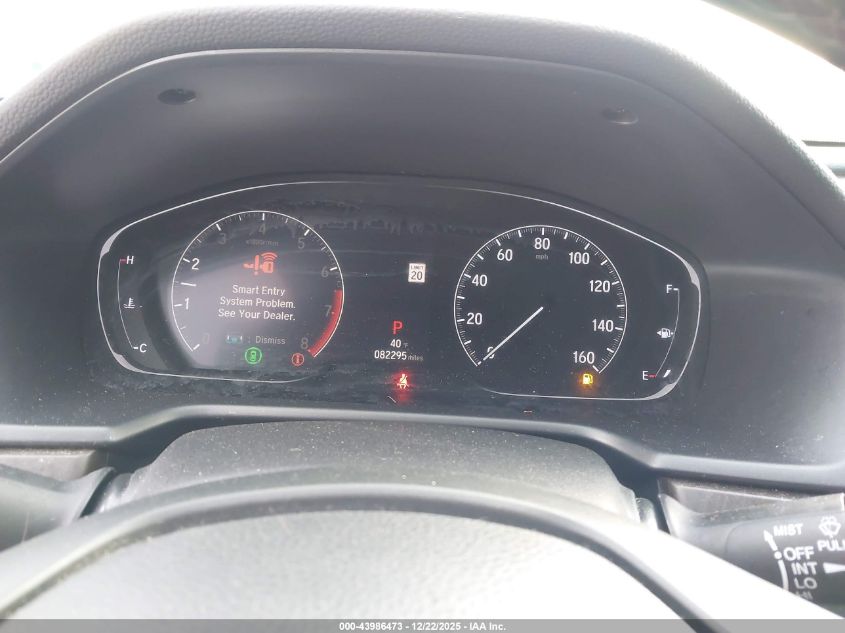 2019 Honda Accord Ex-L VIN: 1HGCV1F56KA136588 Lot: 43986473