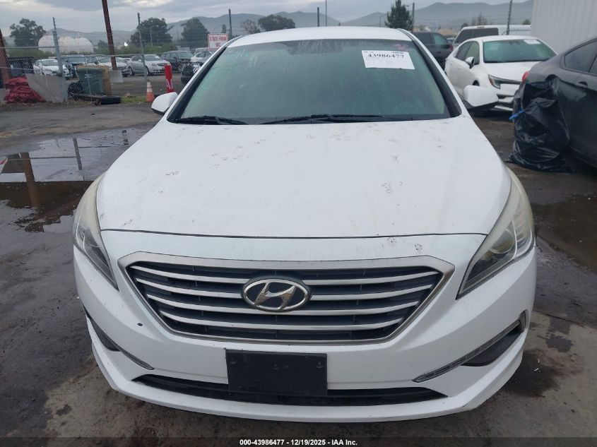 2015 Hyundai Sonata Se VIN: 5NPE24AF6FH245391 Lot: 43986477
