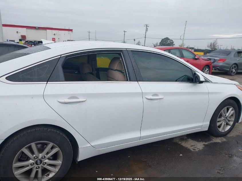 2015 Hyundai Sonata Se VIN: 5NPE24AF6FH245391 Lot: 43986477