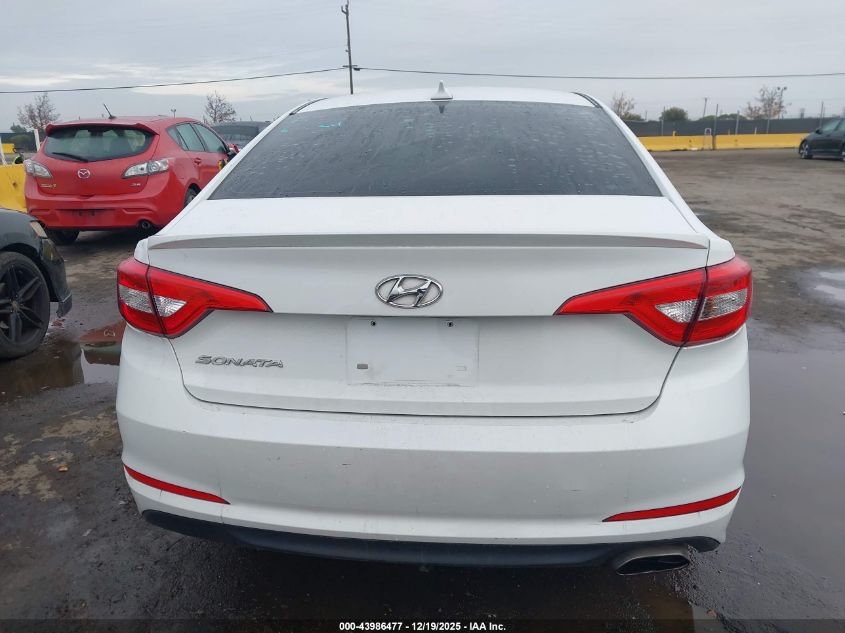 2015 Hyundai Sonata Se VIN: 5NPE24AF6FH245391 Lot: 43986477