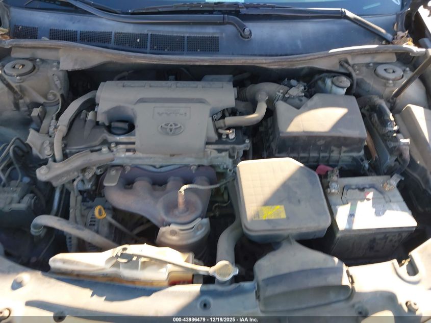 2012 Toyota Camry Le VIN: 4T4BF1FK2CR187293 Lot: 43986479