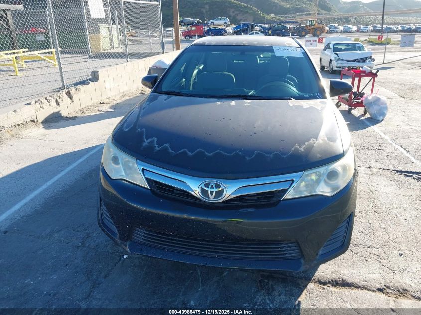 2012 Toyota Camry Le VIN: 4T4BF1FK2CR187293 Lot: 43986479