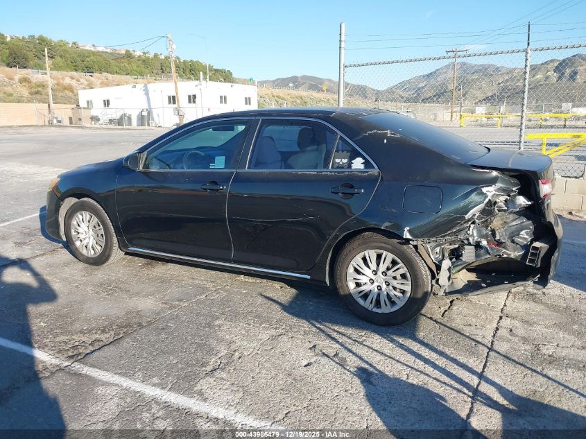 2012 Toyota Camry Le VIN: 4T4BF1FK2CR187293 Lot: 43986479