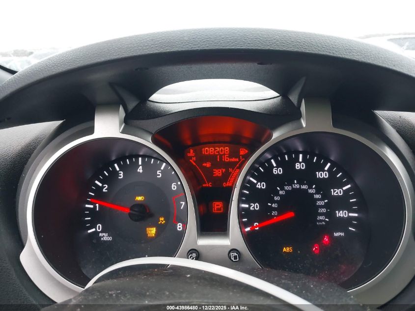 2015 Nissan Juke Sl VIN: JN8AF5MV0FT552258 Lot: 43986480